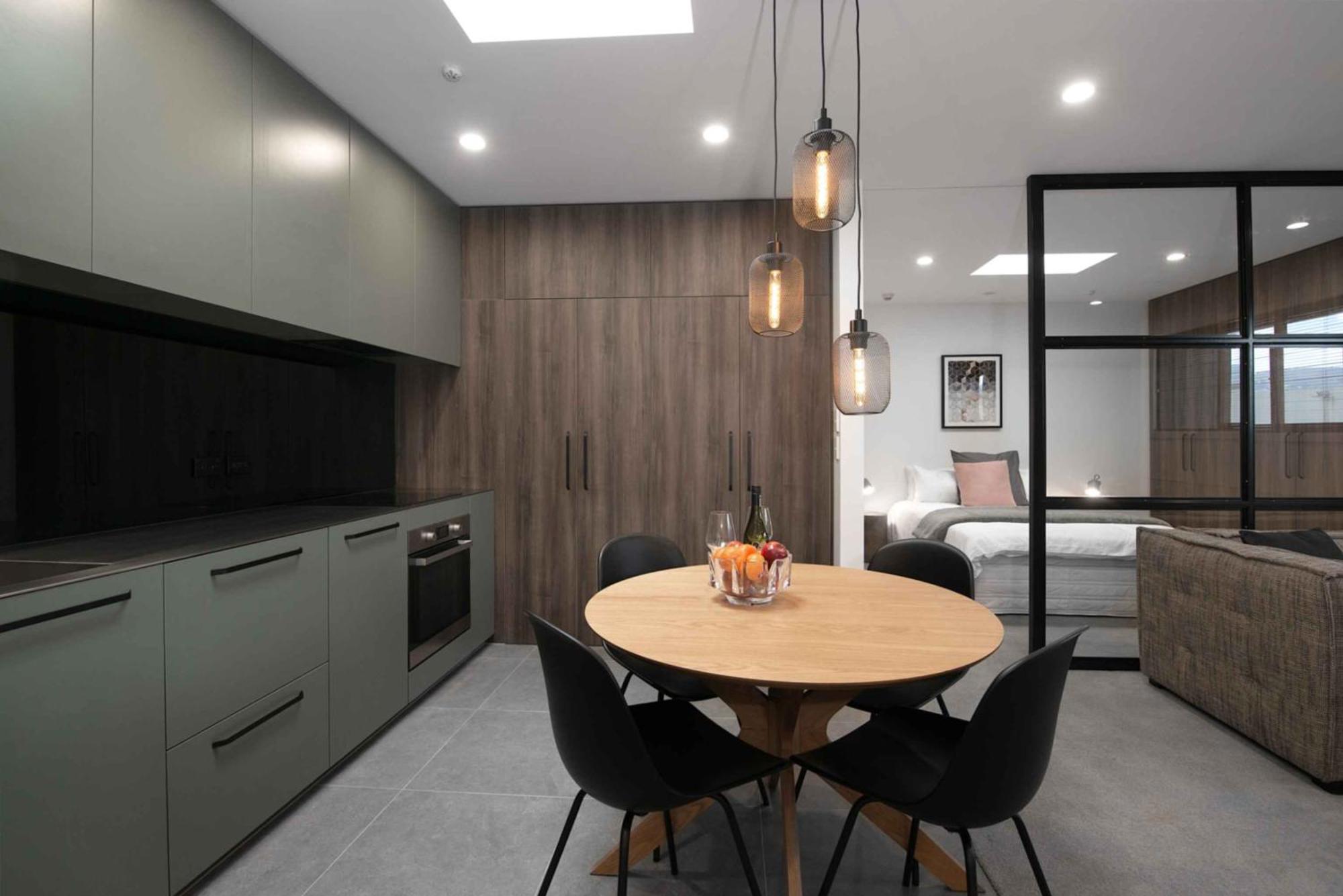 Apartments On Moray & Bath Dunedin Buitenkant foto