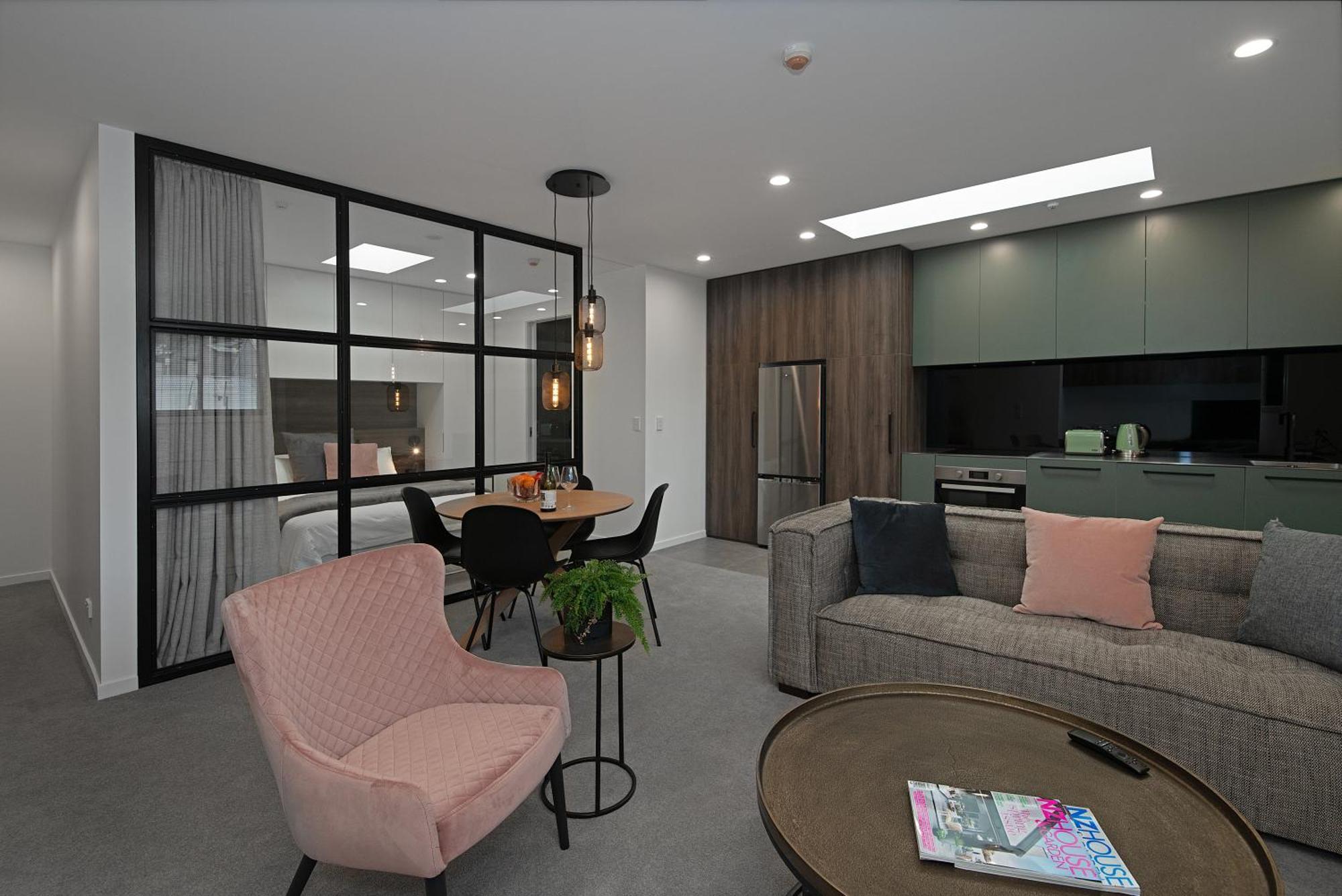 Apartments On Moray & Bath Dunedin Buitenkant foto
